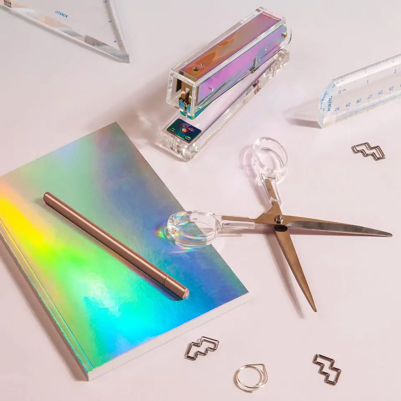 Acrylic Stapler in Iridescent - Home Works