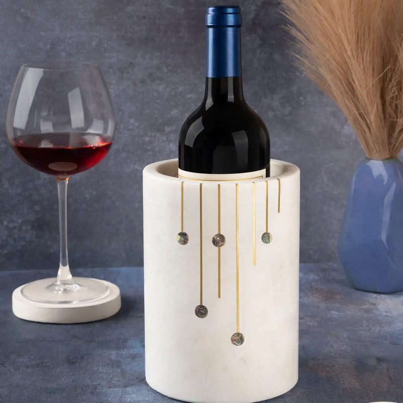Gulnar Marble Wine Chiller - Home Works