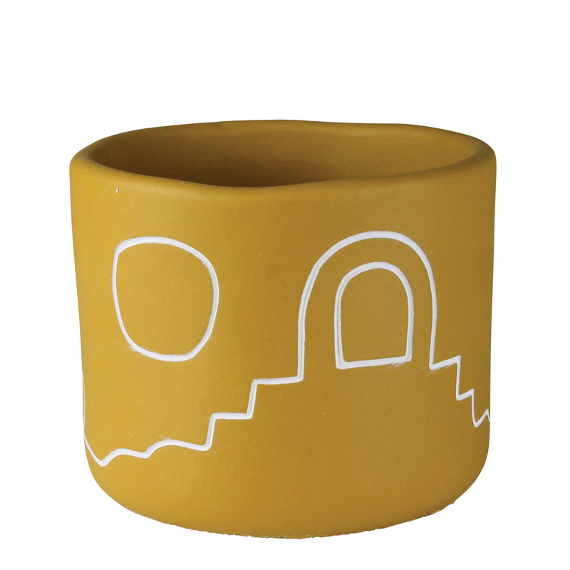 Cement Desert Vista Cachepot - Home Works