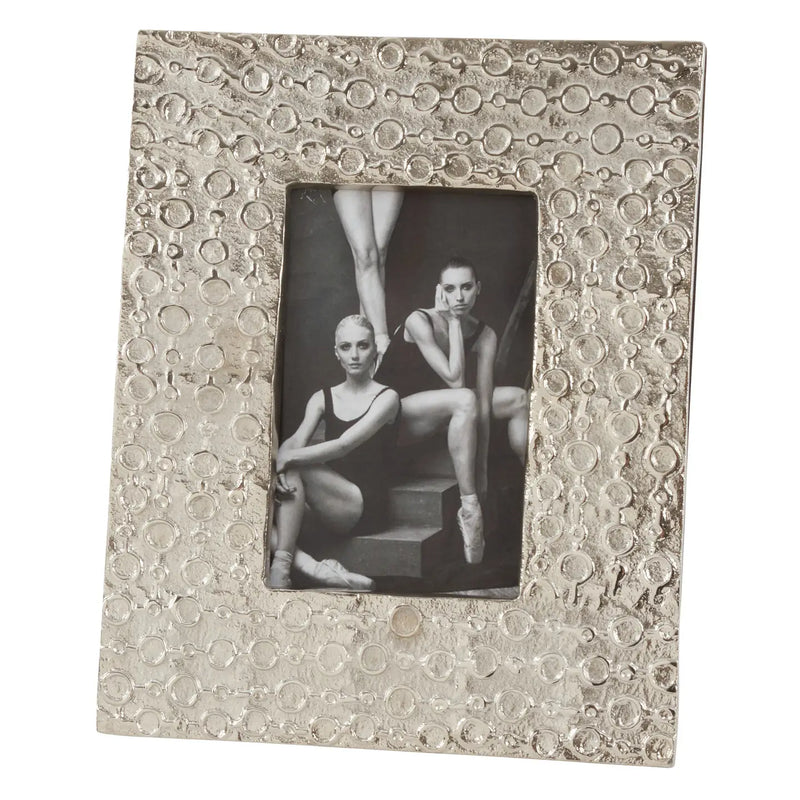 Aluminum Photo Frame Dotted - Home Works