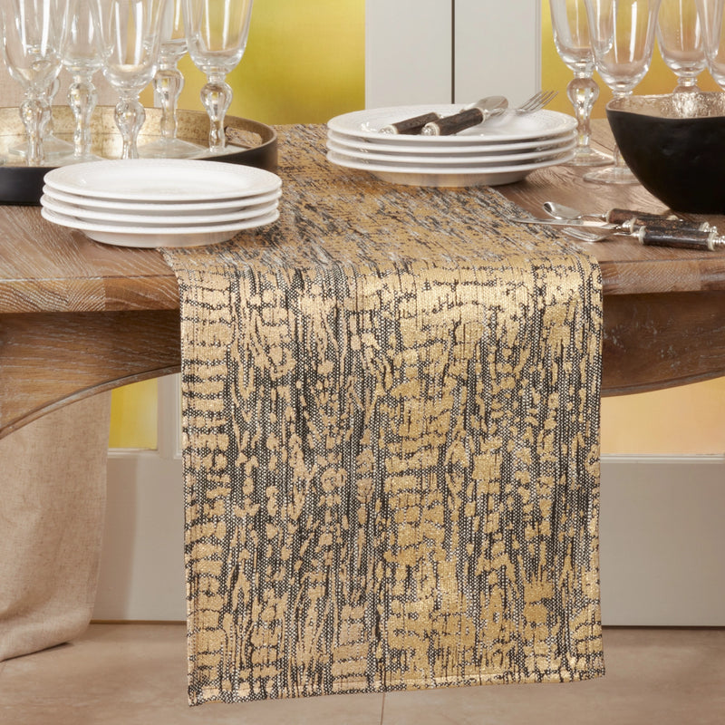 Animal Foil Print Runner - Home Works