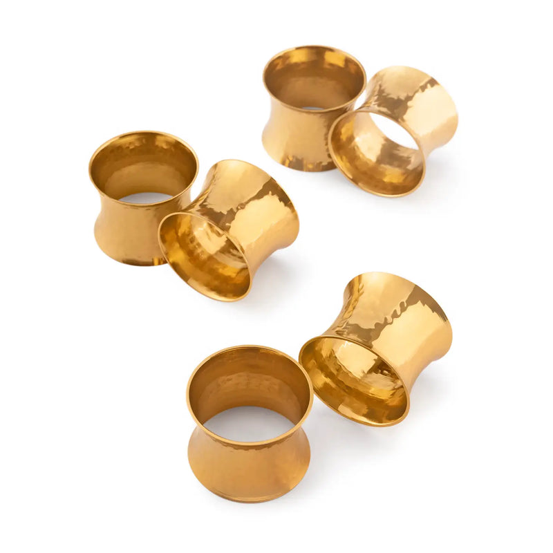 Charlotte Napkin Rings, Set of 6 - Home Works