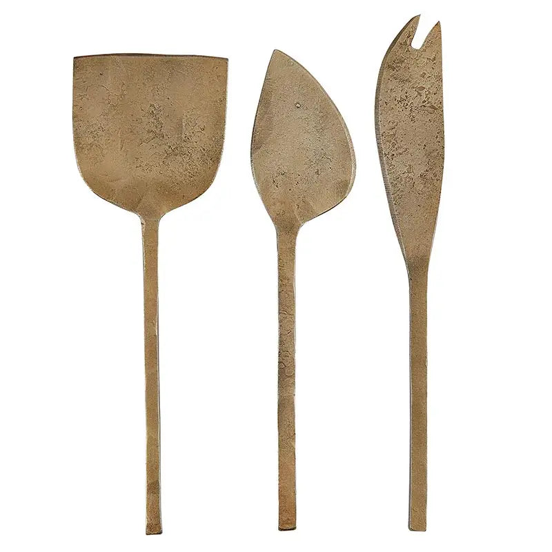 Antique Gold Cheese Knives - Home Works