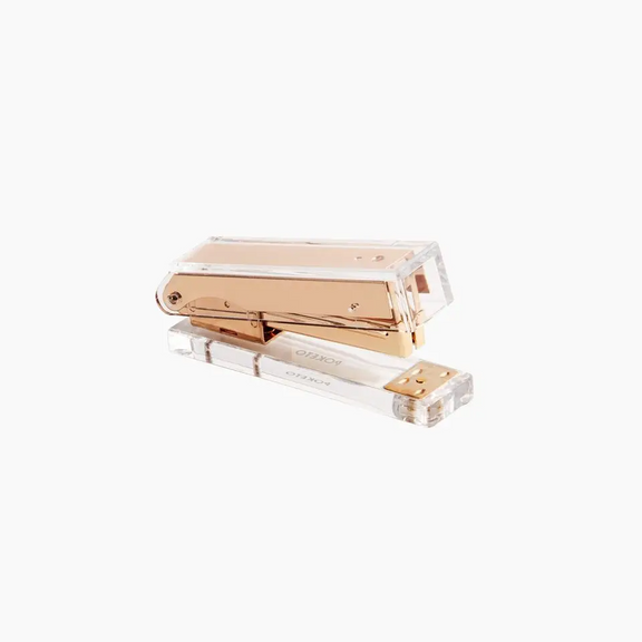 Gold Acrylic Stapler - Home Works