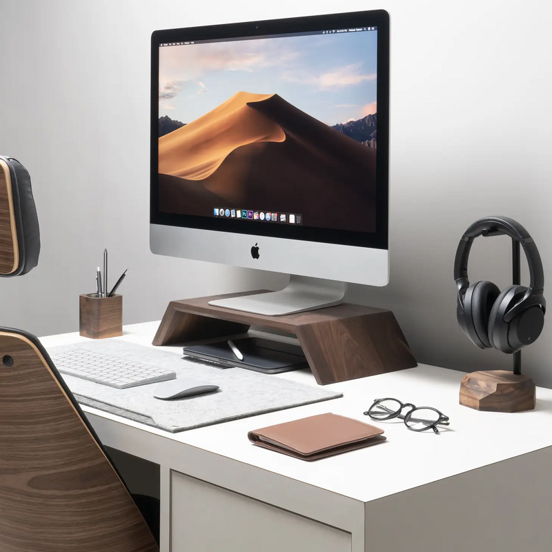 Wood Monitor Stand - Home Works