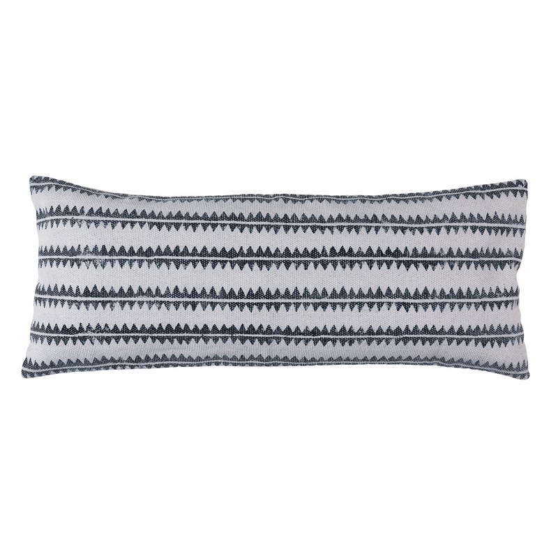 Block Print Lumbar Pillow - Home Works