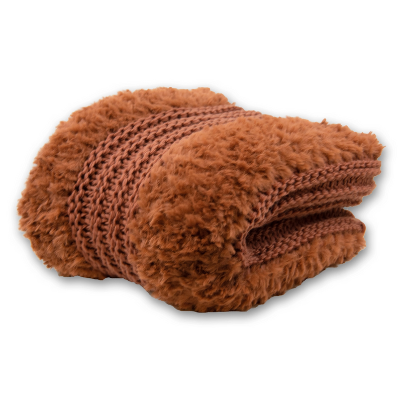 Plush Knit Throw Blanket - Home Works