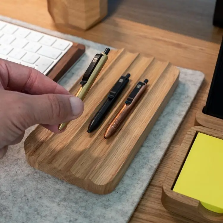Wood Pen Tray - Home Works