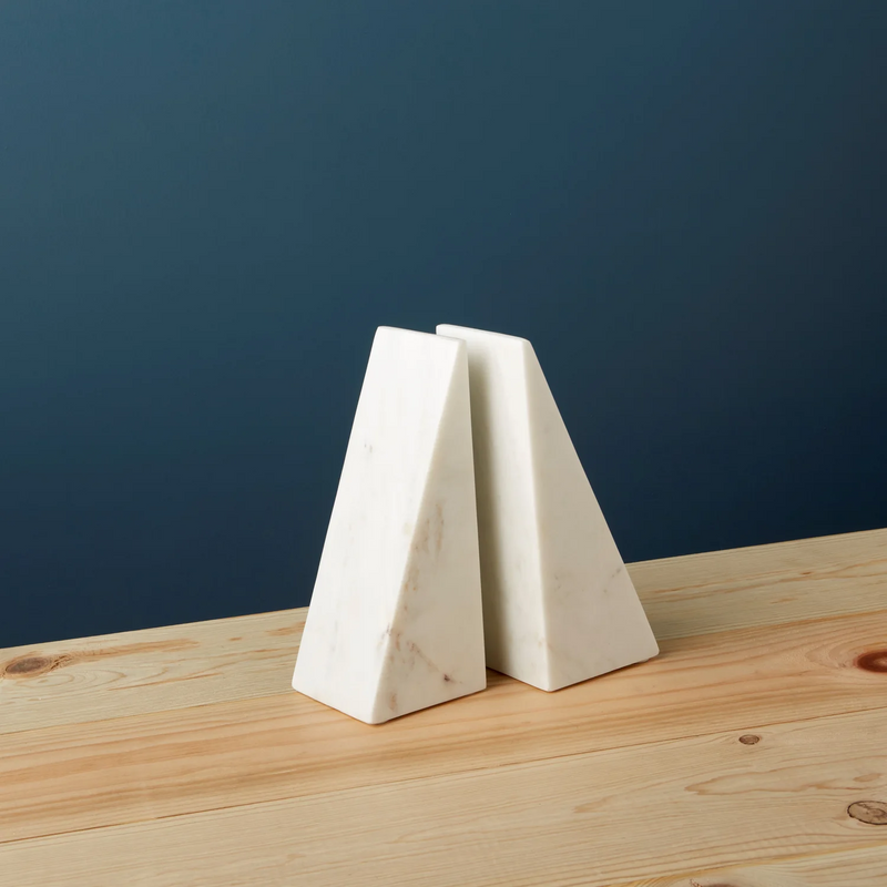 Pembroke Marble Bookends Set of 2 - Home Works