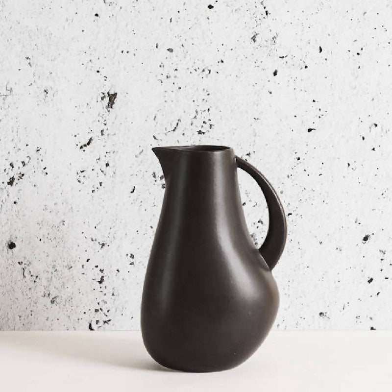 Stoneware Pitcher | Kuduo 64 Oz - Home Works