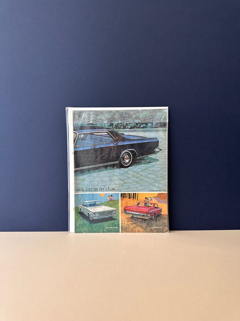 Retro Car Advertisements (1950's - 70's) - Home Works