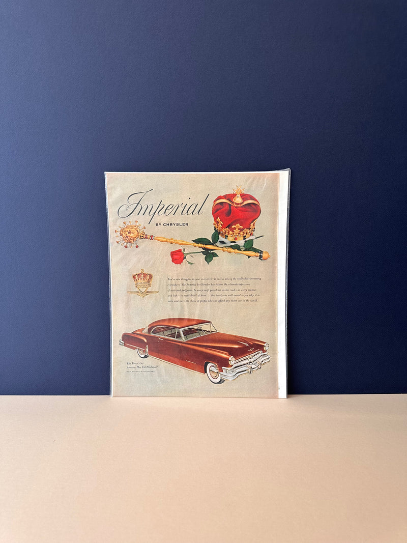 Retro Car Advertisements (1950's - 70's) - Home Works
