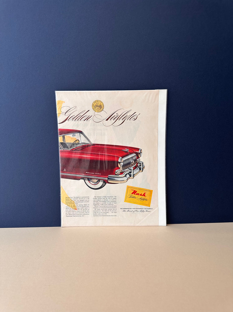 Retro Car Advertisements (1950's - 70's) - Home Works
