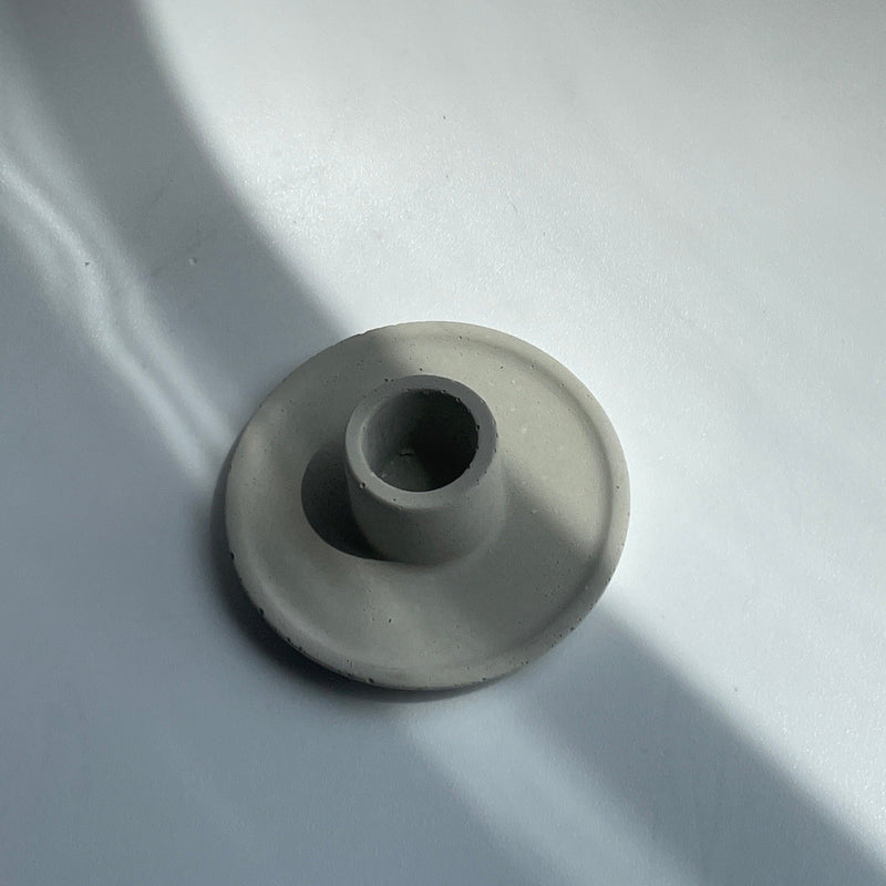 Traditional Concrete Candle Holder - Home Works