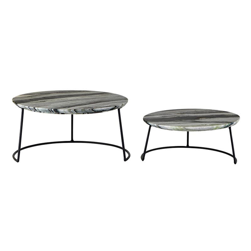 Grey Marble Nested Trays - Home Works