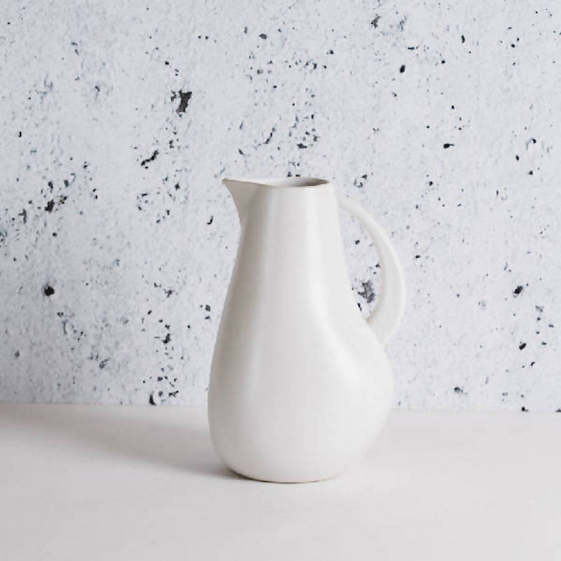 Stoneware Pitcher | Kuduo 64 Oz - Home Works