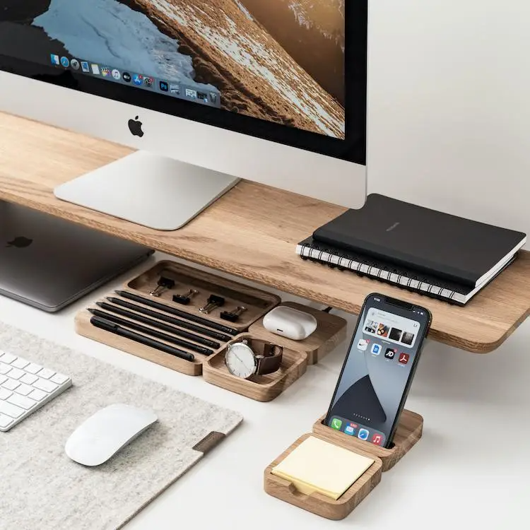Wood Pen Tray - Home Works