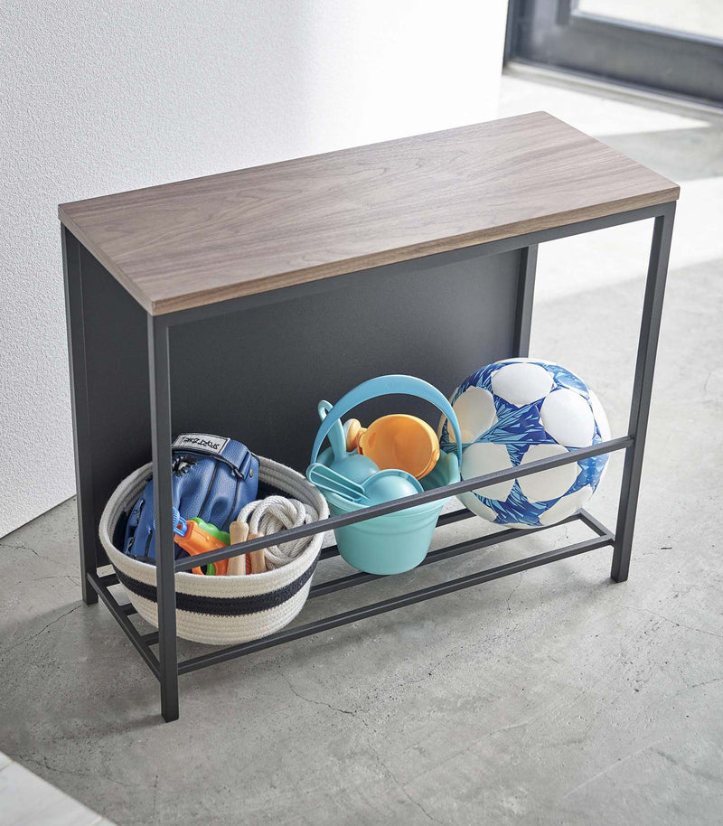 Entryway Storage Organizer (18" H) - Steel + Wood - Home Works