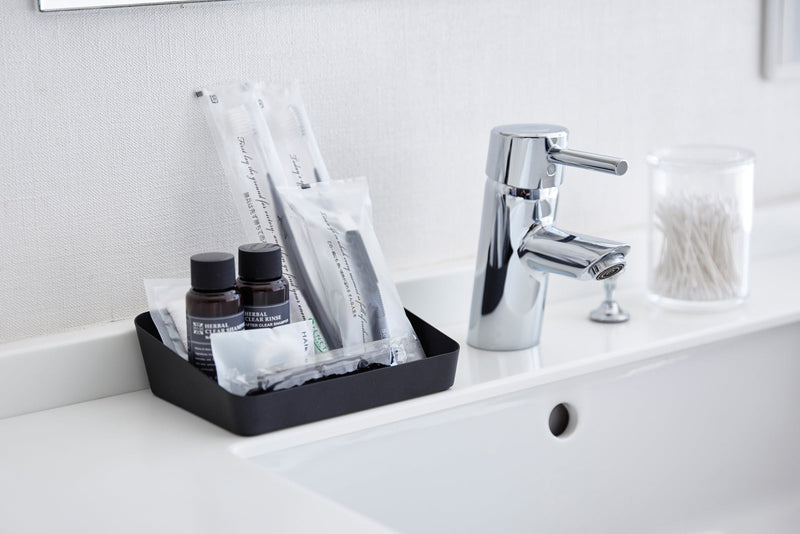 Vanity Tray - Angled - Two Sizes - Steel - Home Works