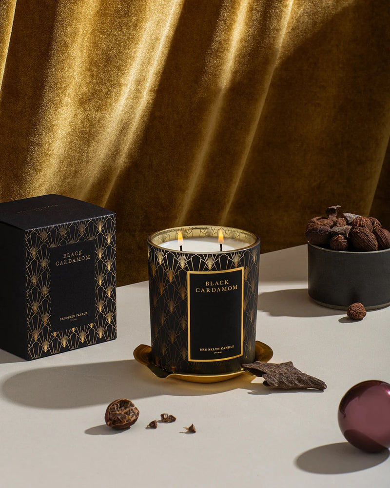Black Cardamom Holiday Candle - Home Works