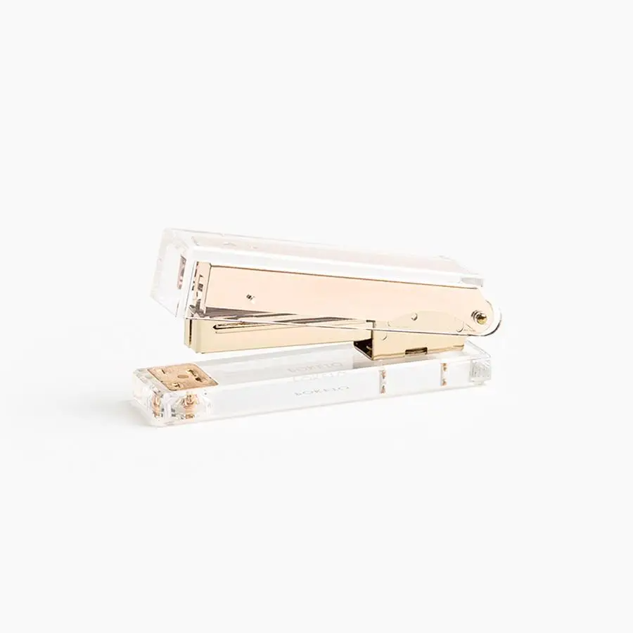 Gold Acrylic Stapler - Home Works