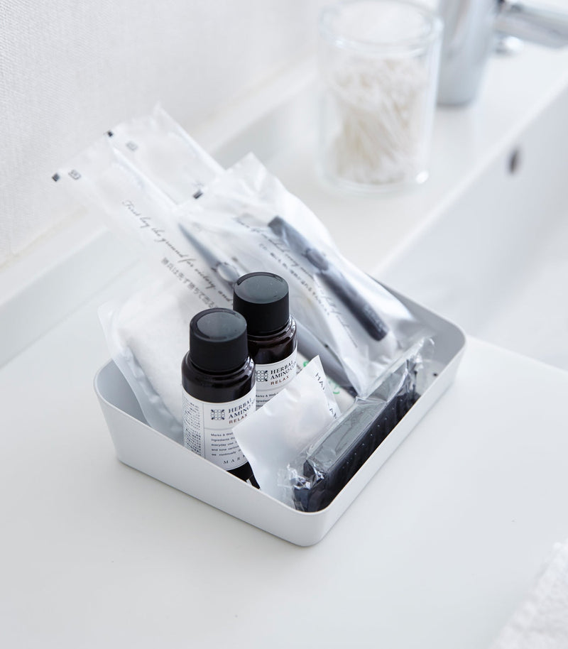 Vanity Tray - Angled - Two Sizes - Steel - Home Works