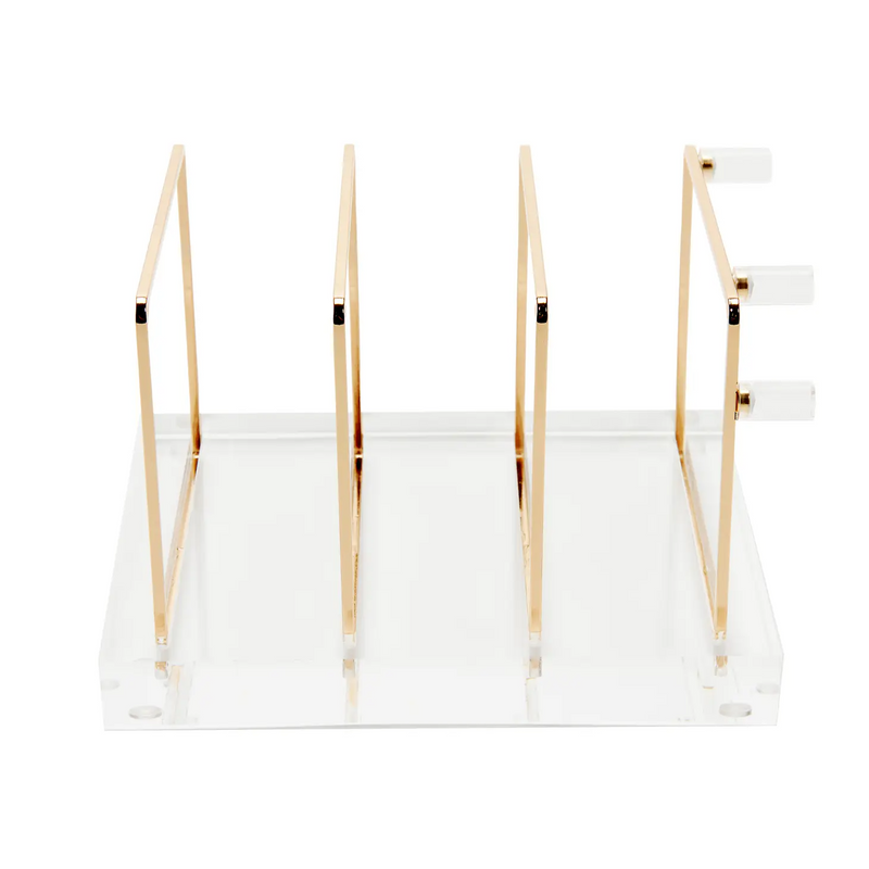 Acrylic + Brass 6.75x5.75 Collator - Home Works
