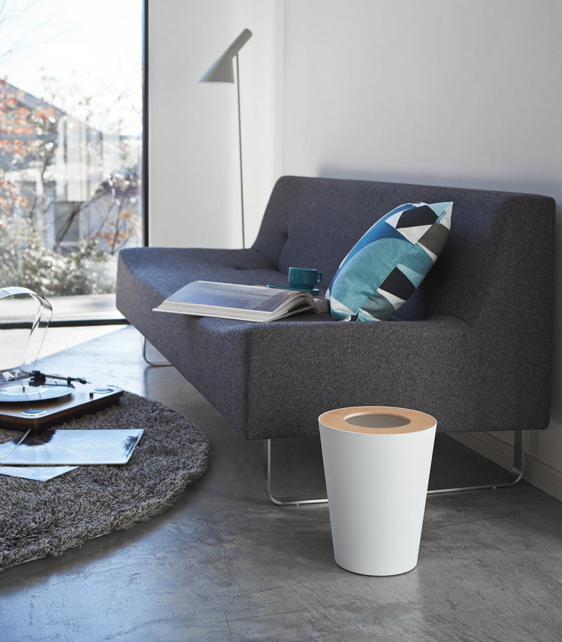 Trash Can - Two Styles - Steel + Wood - Home Works