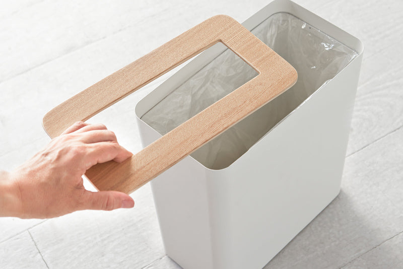 Trash Can - Two Styles - Steel + Wood - Home Works