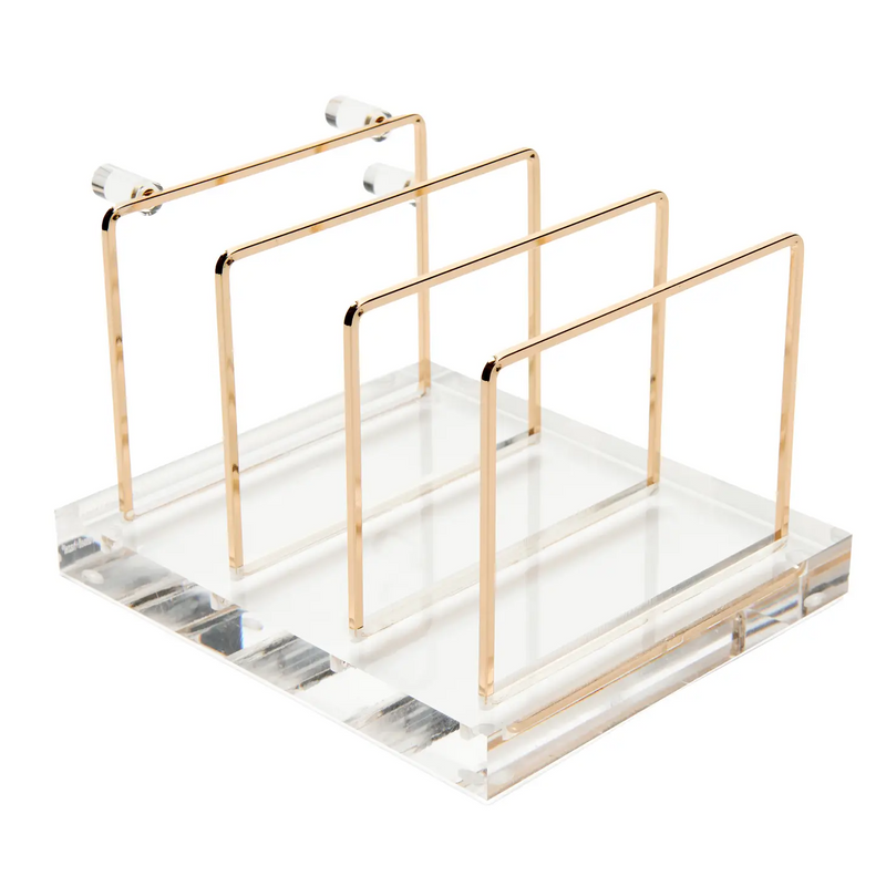 Acrylic + Brass 6.75x5.75 Collator - Home Works