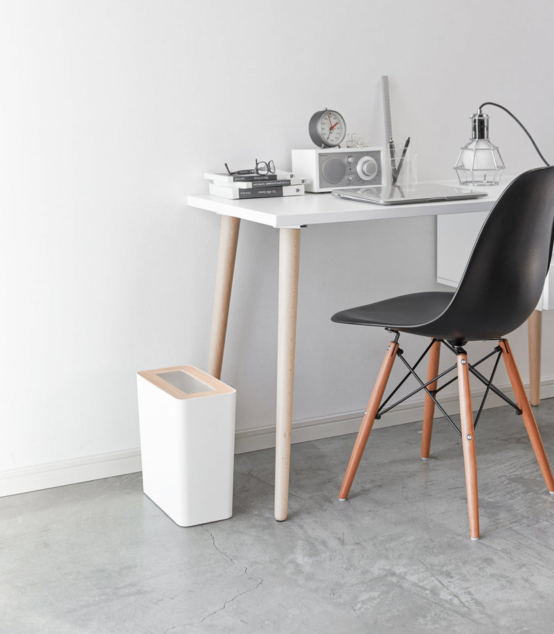 Trash Can - Two Styles - Steel + Wood - Home Works