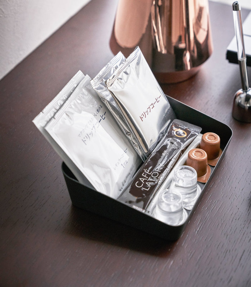 Vanity Tray - Angled - Two Sizes - Steel - Home Works