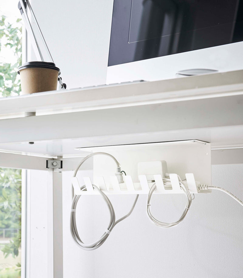 Under-Desk Cable Organizer - Steel - Home Works