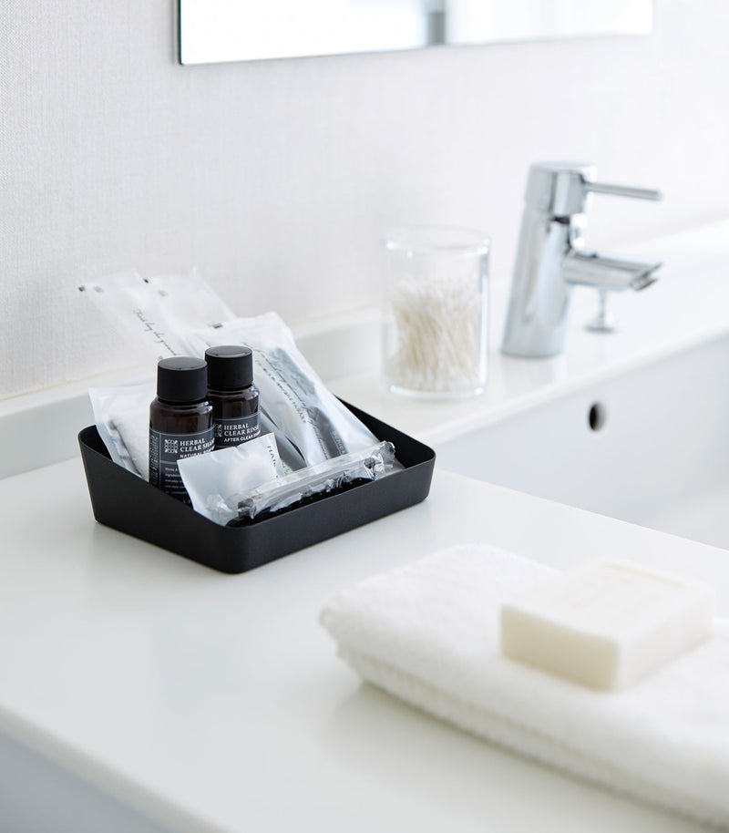Vanity Tray - Angled - Two Sizes - Steel - Home Works