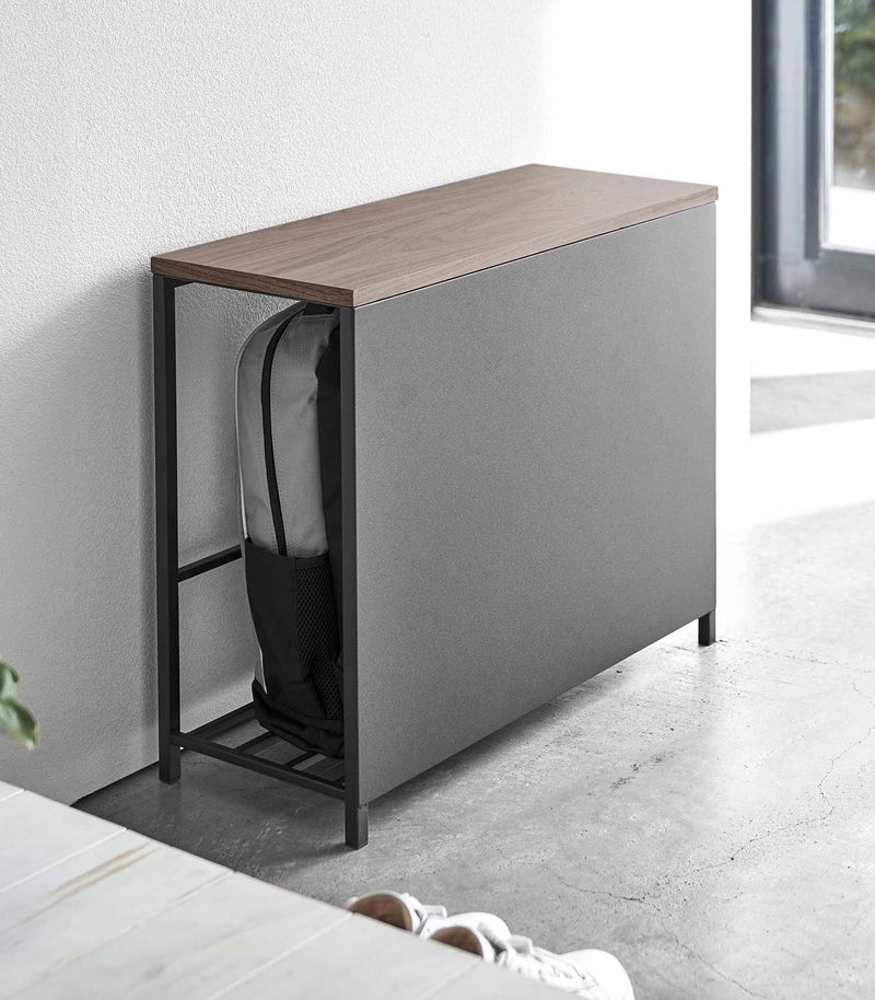 Entryway Storage Organizer (18" H) - Steel + Wood - Home Works