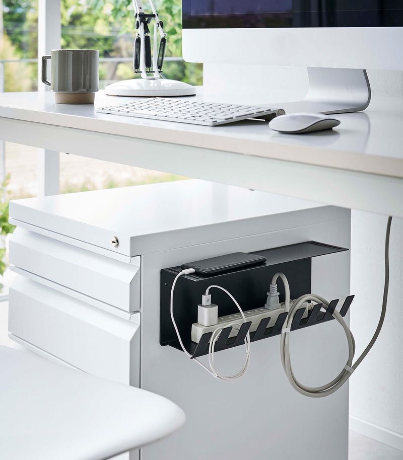 Under-Desk Cable Organizer - Steel - Home Works