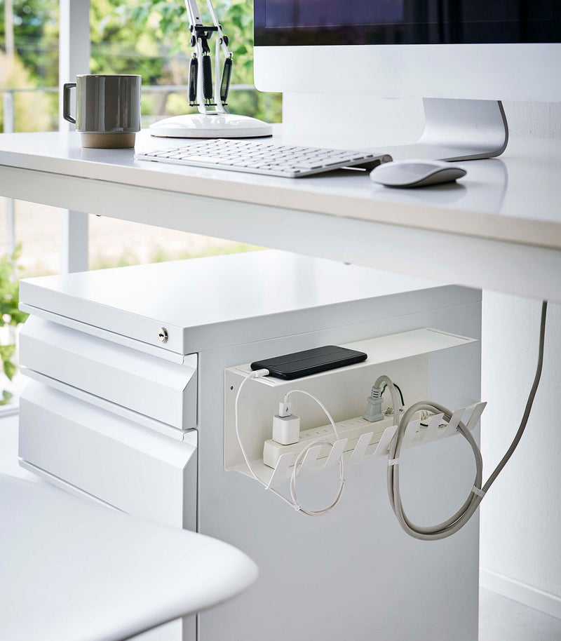 Under-Desk Cable Organizer - Steel - Home Works