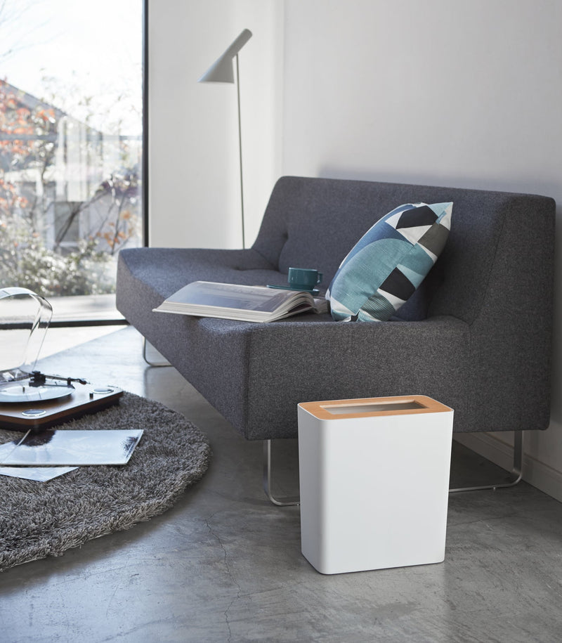 Trash Can - Two Styles - Steel + Wood - Home Works