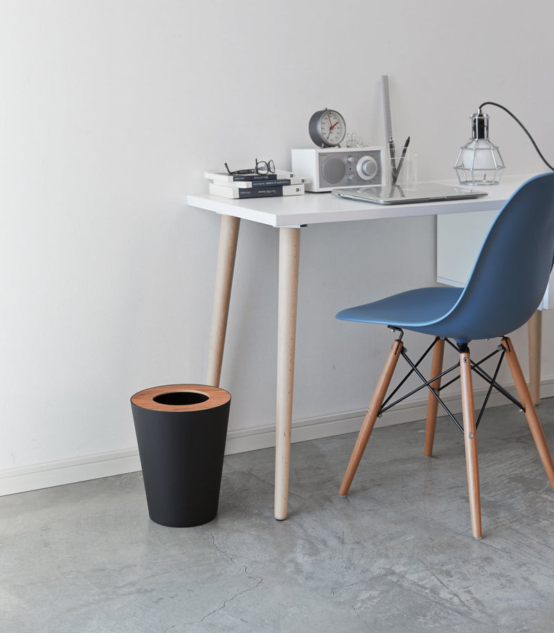 Trash Can - Two Styles - Steel + Wood - Home Works
