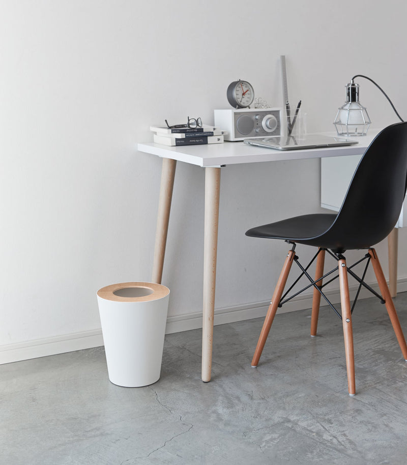 Trash Can - Two Styles - Steel + Wood - Home Works