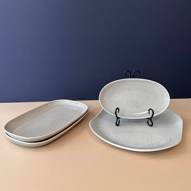 Vintage Mid Century Modern Russel Wright Ceramic Dish Set - Home Works