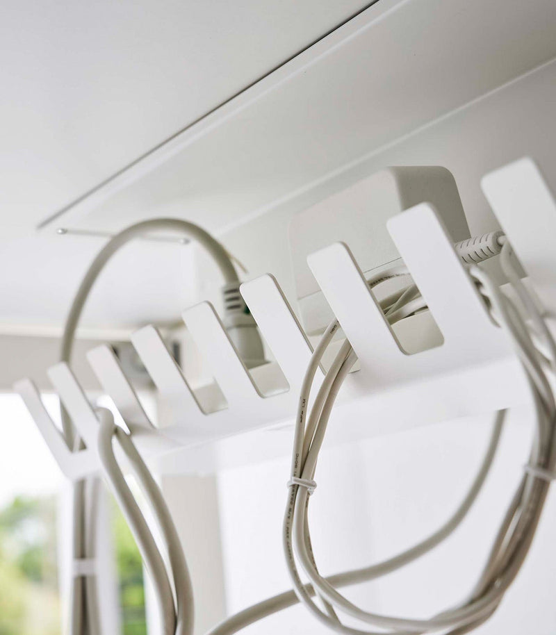 Under-Desk Cable Organizer - Steel - Home Works