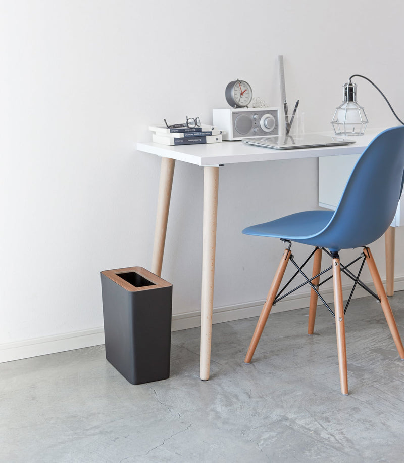 Trash Can - Two Styles - Steel + Wood - Home Works