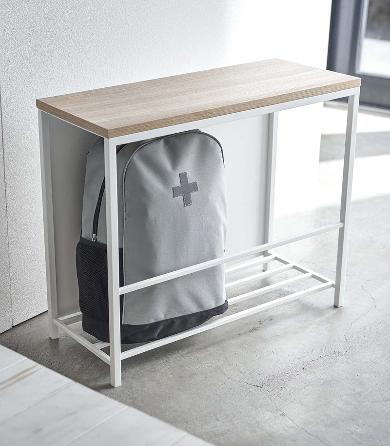 Entryway Storage Organizer (18" H) - Steel + Wood - Home Works