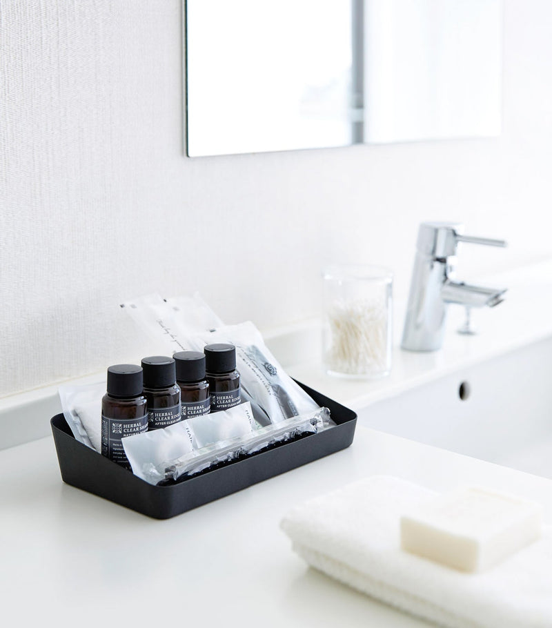 Vanity Tray - Angled - Two Sizes - Steel - Home Works