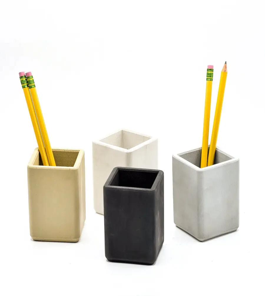 Concrete Pencil Cup - Home Works