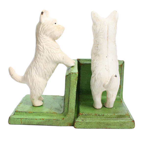 Standing Westie Bookend - Cast Iron - Home Works