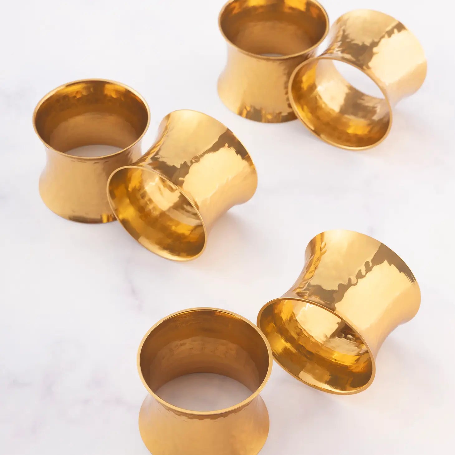 Charlotte Napkin Rings, Set of 6 - Home Works