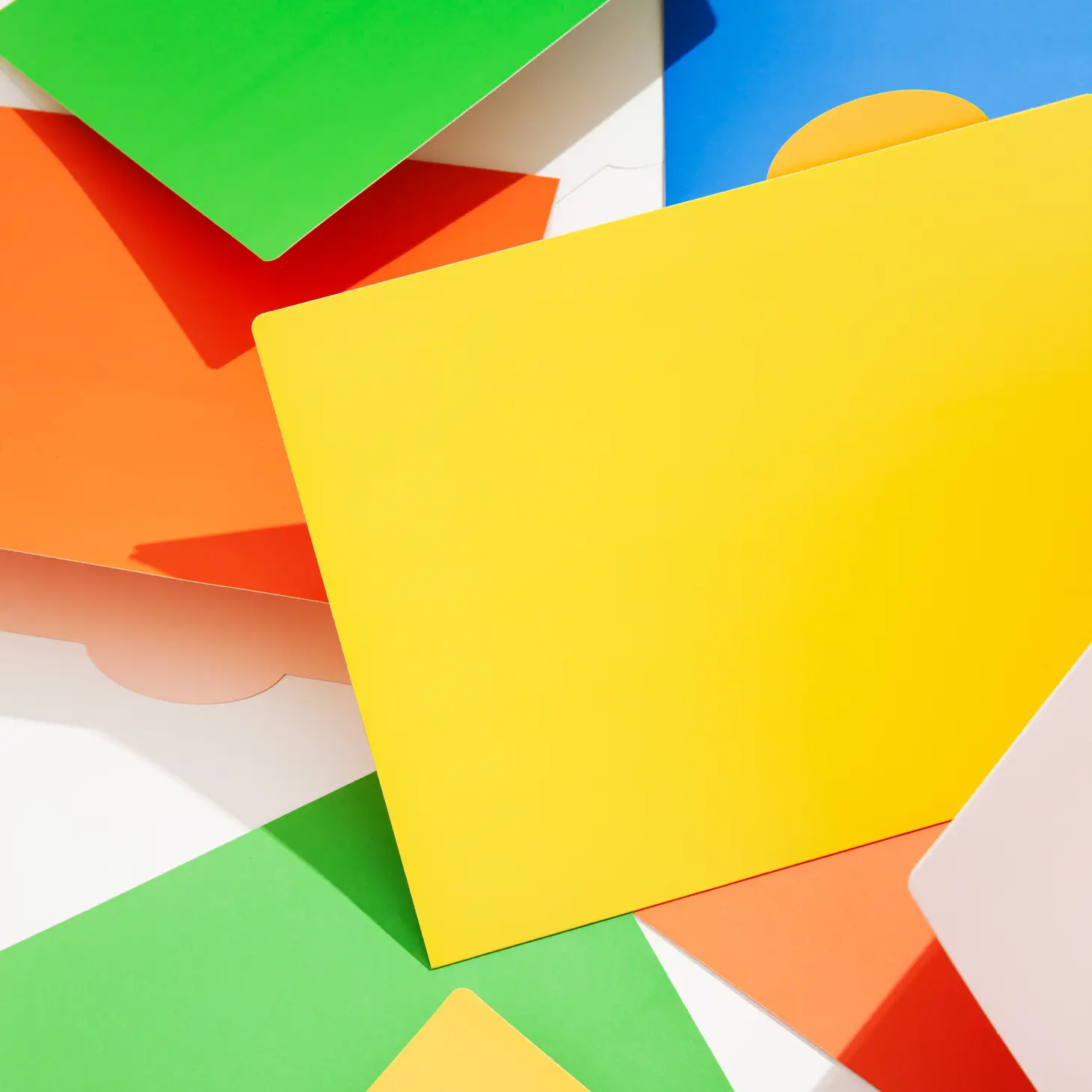 Colorblock File Folder Set of 8 - Home Works
