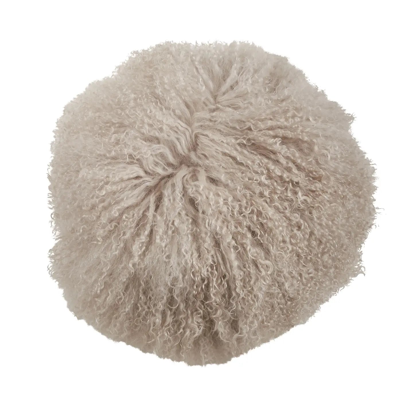 Mongolian Lamb Fur Pillow - Home Works